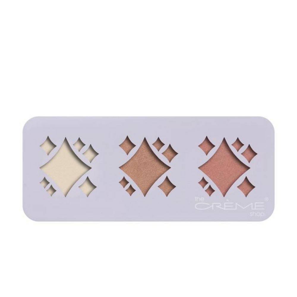 The creme shop halo alpha highlighter makeup set